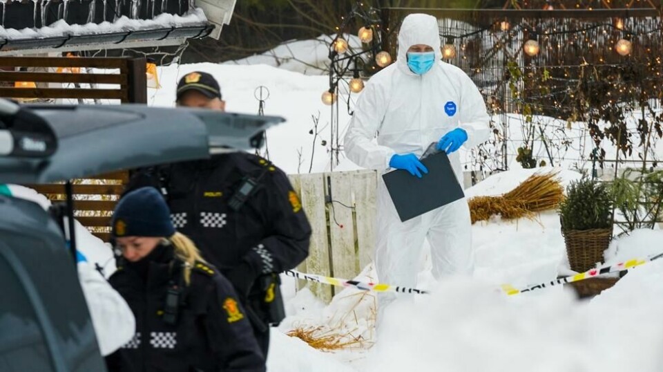En mann er siktet for grov kroppsskade etter en voldshendelse i Asker på torsdag. Fredag bekrefter politiet at mannen er ute av livsfare. Foto: Lise Åserud / NTB