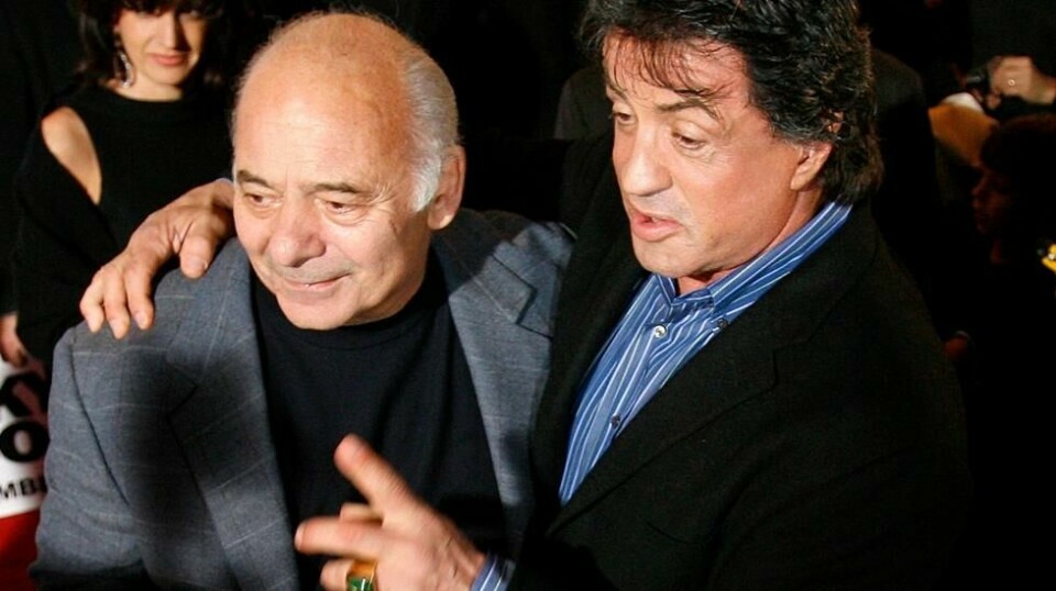 Burt Young sammen med «Rocky» selv, Sylvester Stallone, i 2006.