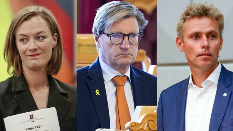 En rekke topp-politikere sier seg ferdig med livet som stortingspolitikere. Blant dem er Anette Trettebergstuen, Christian Tybring-Gjedde og Ola Borten Moe (NTB)