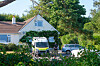Police outside the house of former lawmaker Ann Widdecombe, in Haytor, England, Friday July 10, 2026, after she was found dead in her home on Thursday with serious injuries. (Matt Keeble/PA via AP)