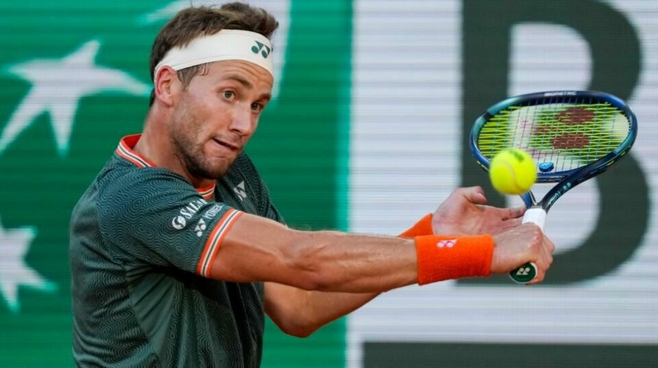 Casper Ruud har fått vite hvem han skal forberede seg på foran 1. runde i Wimbledon. Foto: Thibault Camus / AP / NTB