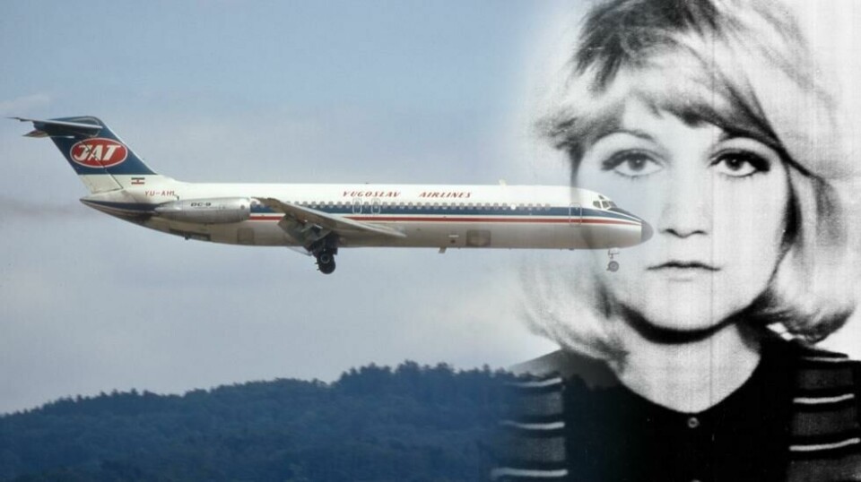 Vesna Vulović var den eneste som kom levende fra det da DC-9-flyet til JAT eksploderte over Tsjekkoslovakia. Vesna overlevde et fall på over 10.000 meter.