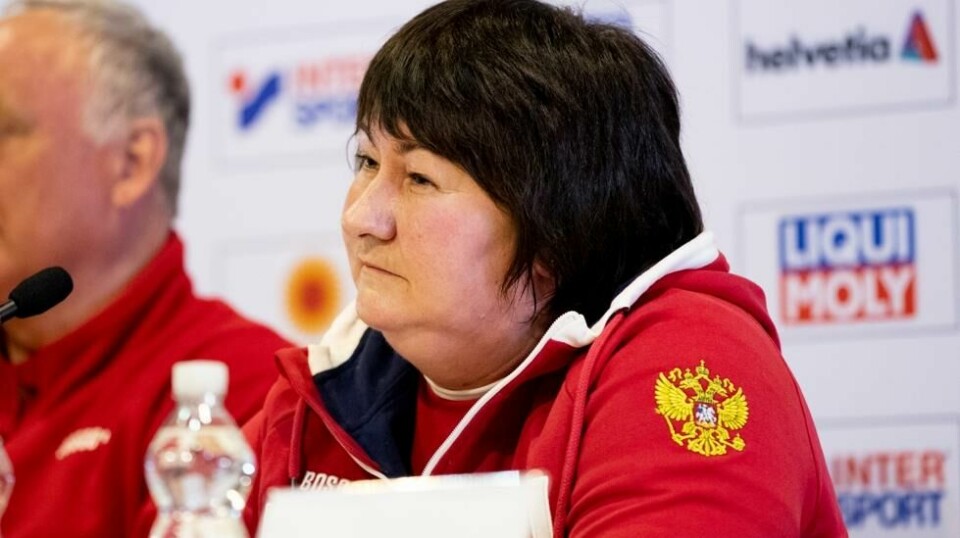 Jelena Välbe under ski-VM i Seefeld i 2019.