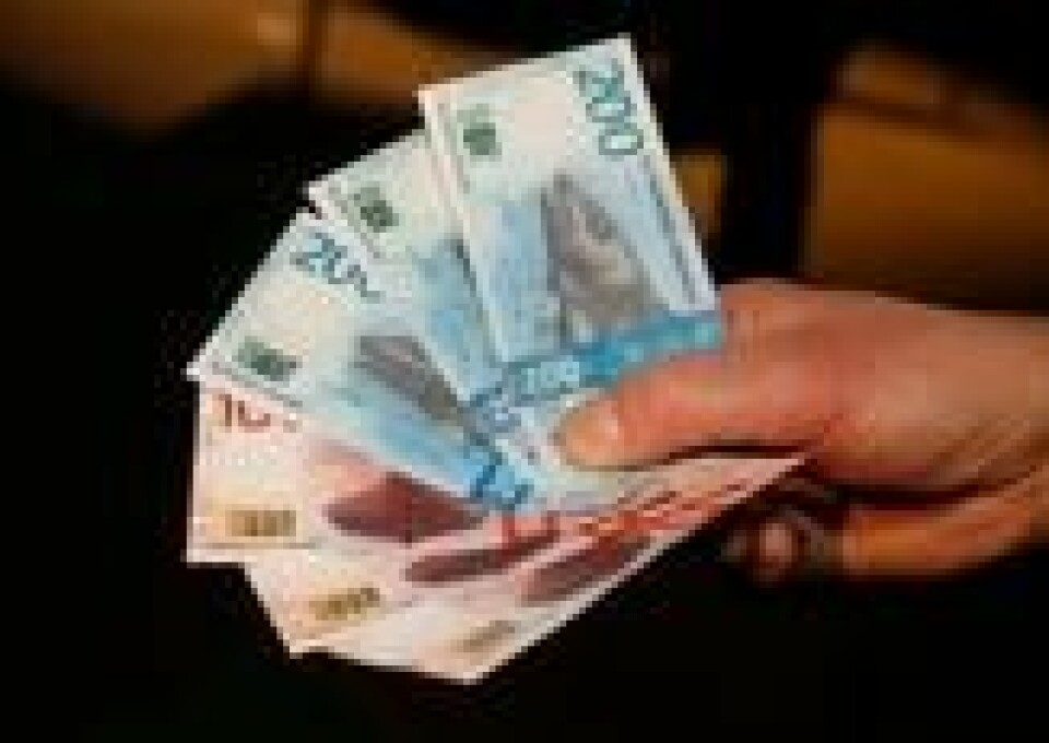 Norges Bank har også ansvar for utstedelse av pengesedler i Norge. Her fra presentasjonen av nye sedler i fjor. Norges Bank har også ansvar for utstedelse av pengesedler i Norge. Her fra presentasjonen av nye sedler i fjor. Foto: Terje Pedersen / NTB scanpix