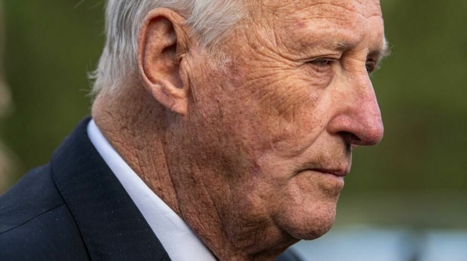 Kong Harald har fått påvist corona.