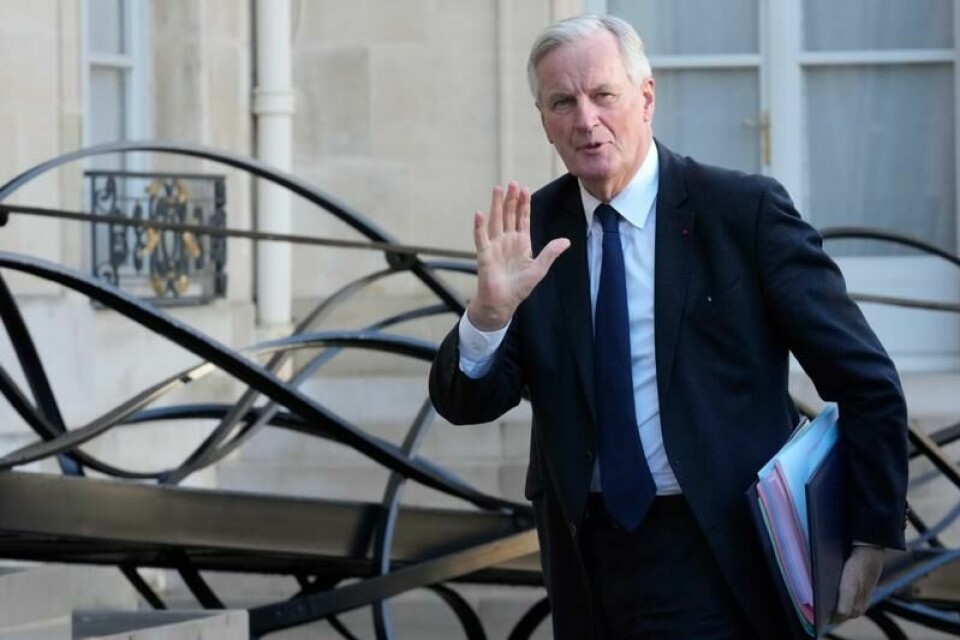 Kampen om å få på plass et statsbudsjett for neste år kan ende med at Michel Barnier må gå av som statsminister etter bare noe få måneder – eller at han må føye seg etter krav fra motstandere på begge sider av det politiske spekteret. Arkivfoto: Michel Euler / AP / NTB