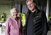 Egil K. Aardal/Det startet med ett vaskeri i Florø. I dag står Ester Belsvik bak en av landets største vaskerivirksomheter, med sønnene Leif Gunnar (t.h.) og Ove Egil som neste generasjon ved roret.