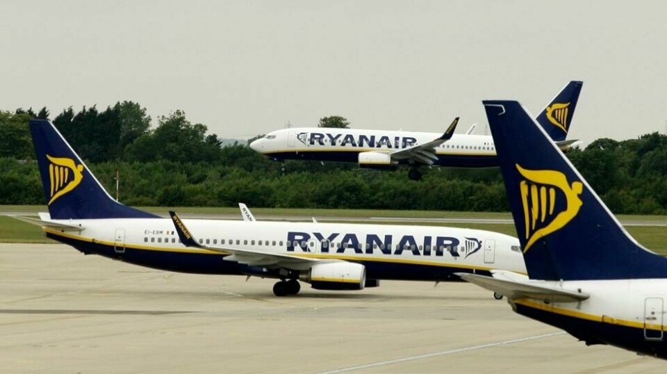 Hundretusenvis av passasjerer vil kunne bli rammet av feil i Ryanairs ferieplanlegging. Foto: Matt Dunham / AP