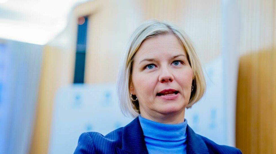 Venstre-leder Guri Melby mener det ikke er realistisk å stille som statsministerkandidat ved valget i 2025. Arkivfoto: Stian Lysberg Solum / NTB