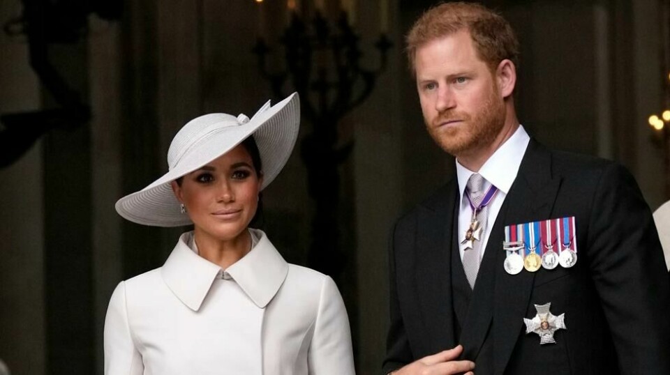 Prins Harry, hertugen av Sussex og Meghan, hertuginnen av Sussex fotografert i London i 2022.