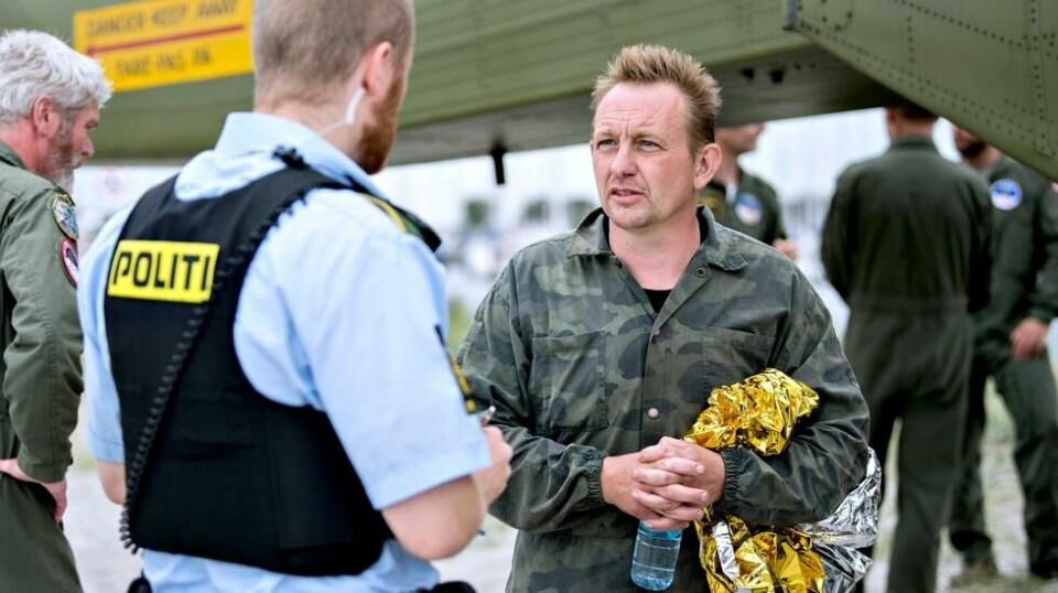 NEKTER: Peter Madsen nekter for å ha drept den svenske journalisten Kim Wall.