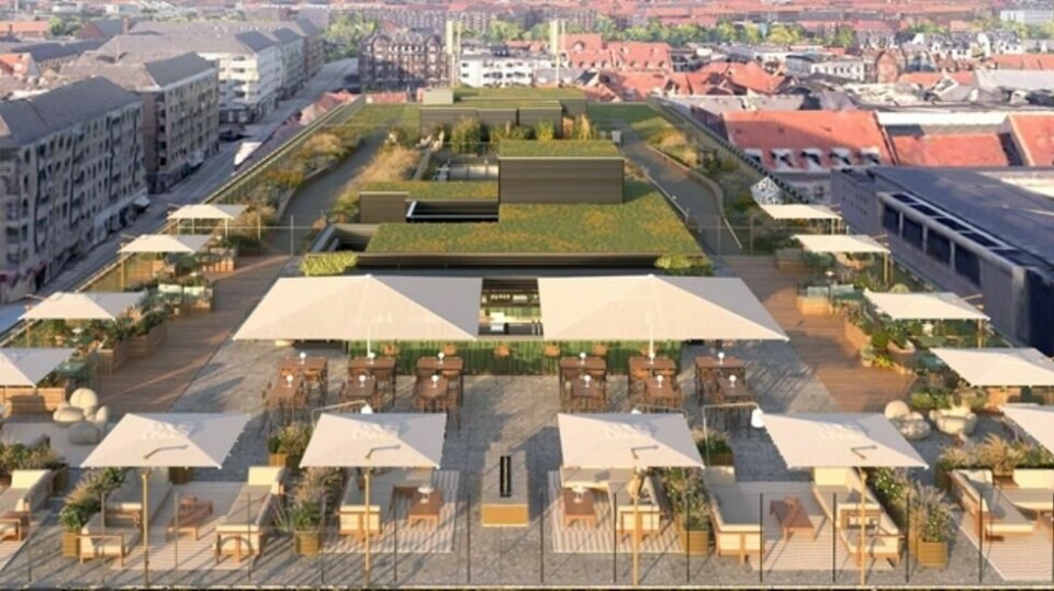 Luksushotellet NH Collection Copenhagen har åpnet den nye takterrassen med navnet Roof – Bar & Lounge på hotellets ottende etage. Baren er åpen for alle - ikke bare hotellgjester.