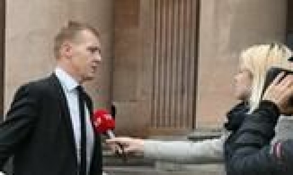 FENGSLING: Aktor Jakob Buch-Jepsen ankommer rettsmøtet om fornyet fengsling av ubåtkapteinen Peter Madsen i byretten i København. FENGSLING: Aktor Jakob Buch-Jepsen ankommer rettsmøtet om fornyet fengsling av ubåtkapteinen Peter Madsen i byretten i København. Foto: Johan Nilsson/tt / NTB scanpix