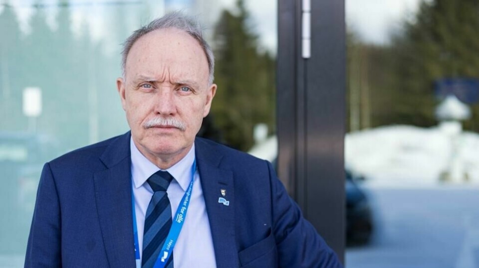 Høyre-ordfører Sture Pedersen i Bø i Vesterålen går hardt ut mot moderpartiets forslag om å åpne for gassleting i feltet Nordland VI. Foto: Alf Simensen / NTB