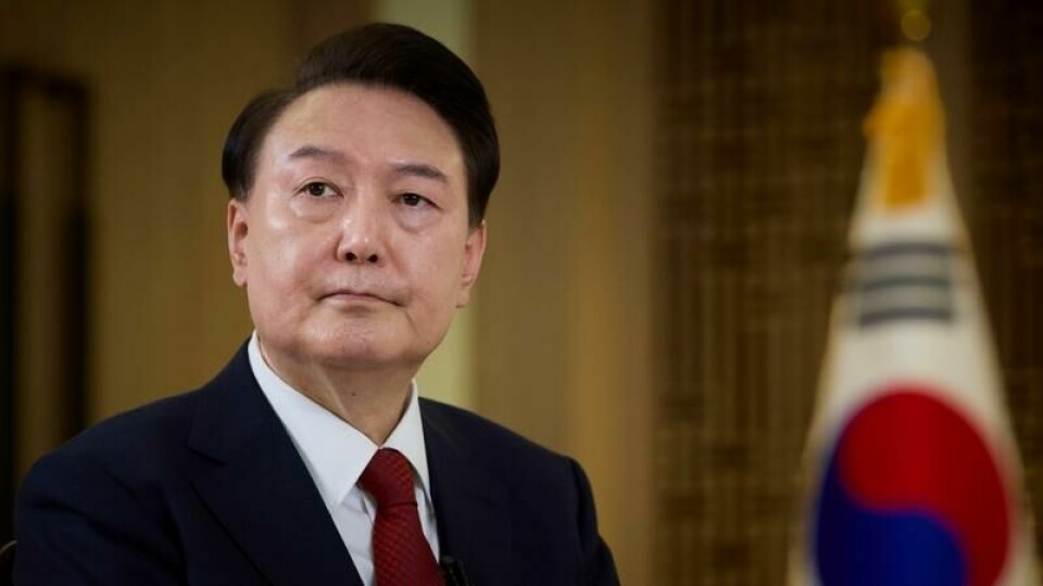 Sør-Koreas president Yoon Suk-yeol.