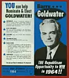 Valgplakat med portrett av Barry Goldwater og teksten «The Republican Opportunity to Win in 1964!»