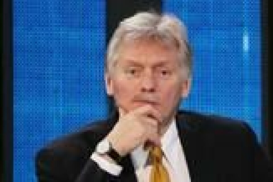 Kreml-talsmann Dmitrij Peskov. Kreml-talsmann Dmitrij Peskov. Foto: Gavriil Grigorov / Sputnik / AFP / NTB