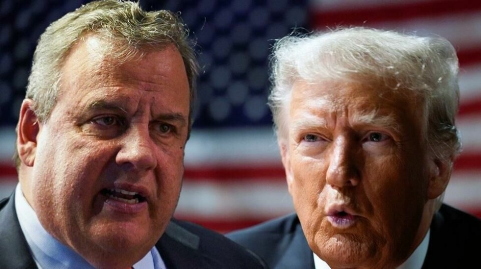 Chris Christie langer ut mot Donald Trump: – Bare barn snakker slik