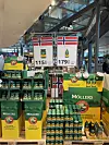 Möller’s-produkter på Taxfree på Gardermoen med prisskilt på 115 og 179 kroner.