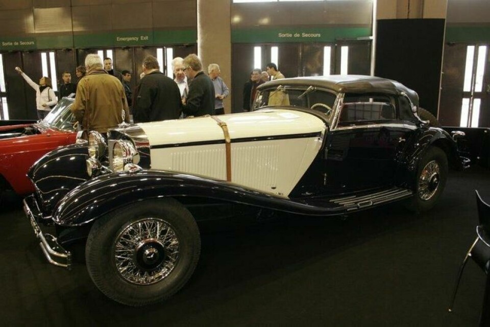 Etter at Pierre Franchi døde, kom bilen på markedet for første gang på 78 år ved Christie’s Rétromobile-auksjon i 2007. Etter at Pierre Franchi døde, kom bilen på markedet for første gang på 78 år ved Christie’s Rétromobile-auksjon i 2007. Foto: Ivar Engerud / Finansavisen