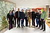 Kunstutvalget fra venstre: Monica Takvam, Per Miljeteig, Lasse Brøgger, Anders Mohn Frafjord, Lilja Buncic, Nina Kristiansen, Marianne Hall, Mona Nyberg, Anne Guri Grimsby, Vibeke Christensen. Ikke til stede: Steinar Holm, Morten Syversen og Lisa Rosendahl.