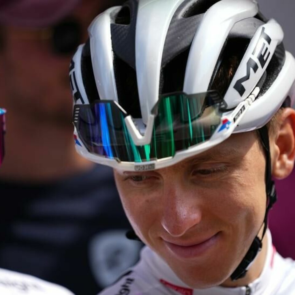 Tadej Pogacar røpte sykdomstrøbbel før Tour de France. Foto: Daniel Cole / AP Photo / NTB.