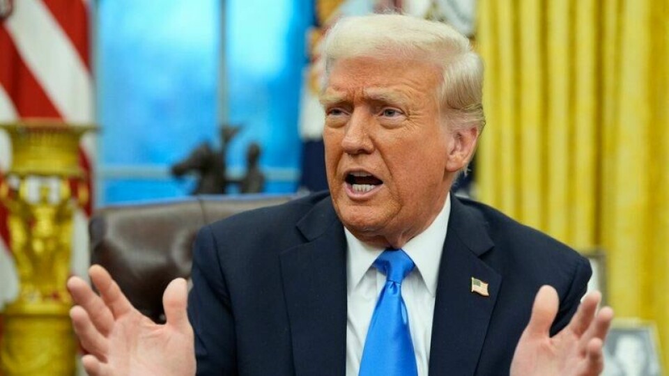 USAs president Donald Trump. USAs president Donald Trump. Foto: Alex Brandon / AP / NTB