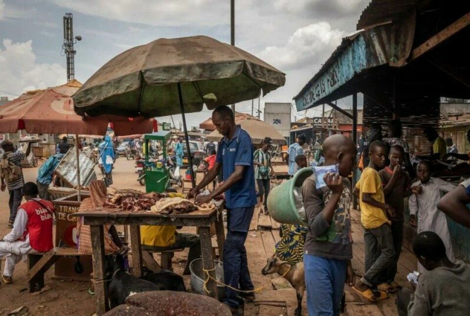 Bangui, Den sentralafrikanske republikk, september 2023. Bangui, Den sentralafrikanske republikk, september 2023. Foto: Jim Huylebroek / New York Times