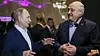 Russlands president, Vladimir Putin, og presidenten i Belarus, Alexander Lukashenko. (Photo by Alexandr Demyanchuk / SPUTNIK / AFP)
