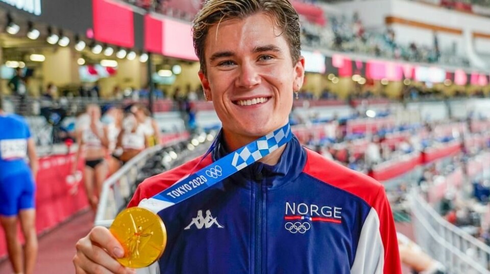 Jakob Asserson Ingebrigtsen skal til Paris for å forsvare OL-gullet på 1500 meter. Foto: Lise Åserud / NTB