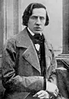 Fotoet viser en syk Chopin i sitt siste leveår (1849). Foto: Bisson/Wikimedia