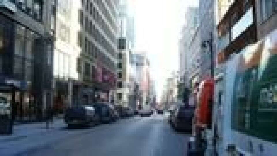 Rue Sainte-Catherine i Montreal er en av de lengste shoppinggatene i verden. Foto: Wikimedia Commons. Rue Sainte-Catherine i Montreal er en av de lengste shoppinggatene i verden. Foto: Wikimedia Commons.