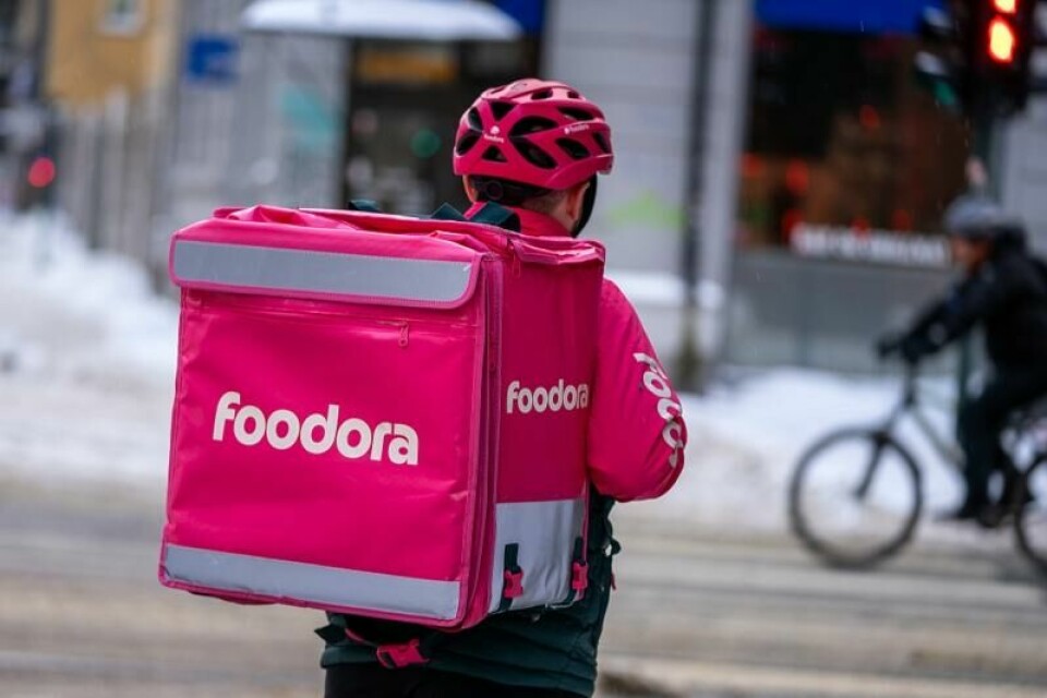 Stadig færre Foodora-bud er omfattet av tariffavtalen.