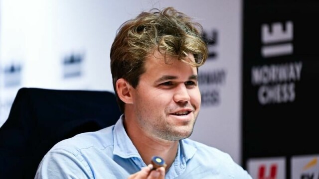 Magnus Carlsen sto for en enorm prestasjon med seier i samtlige partier i storturneringen i Karlsruhe. Her er han avbildet under fjorårets Norway Chess.