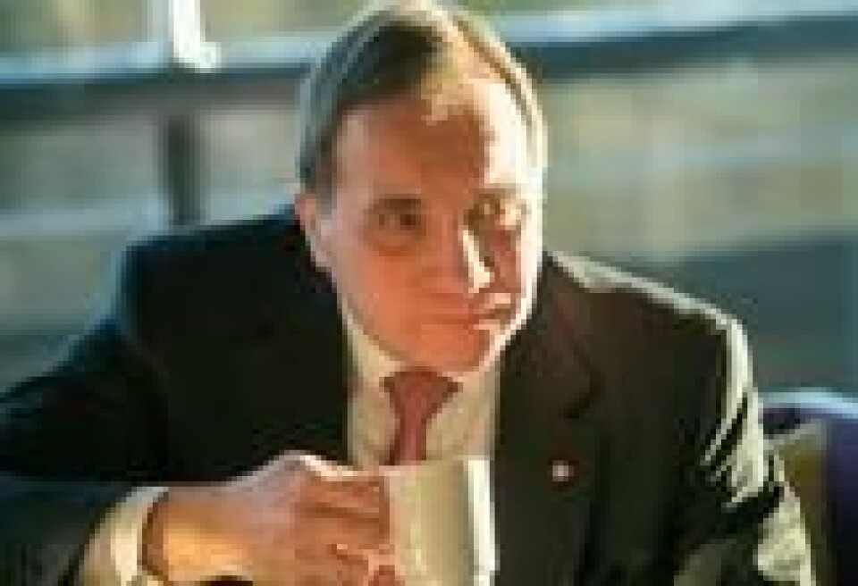 Sveriges statsminister Stefan Löfven, her fotografert på årsmøtet for de sosialdemokratiske partiene i Norden på Voksenkollen i Oslo i midten av januar. Sveriges statsminister Stefan Löfven, her fotografert på årsmøtet for de sosialdemokratiske partiene i Norden på Voksenkollen i Oslo i midten av januar. Foto: Terje Bendiksby / NTB scanpix