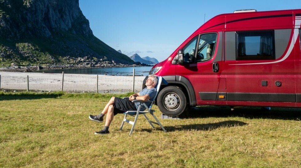 Ingenting er så herlig som fricamping i vakker, norsk natur, ifølge Geir Svardal.