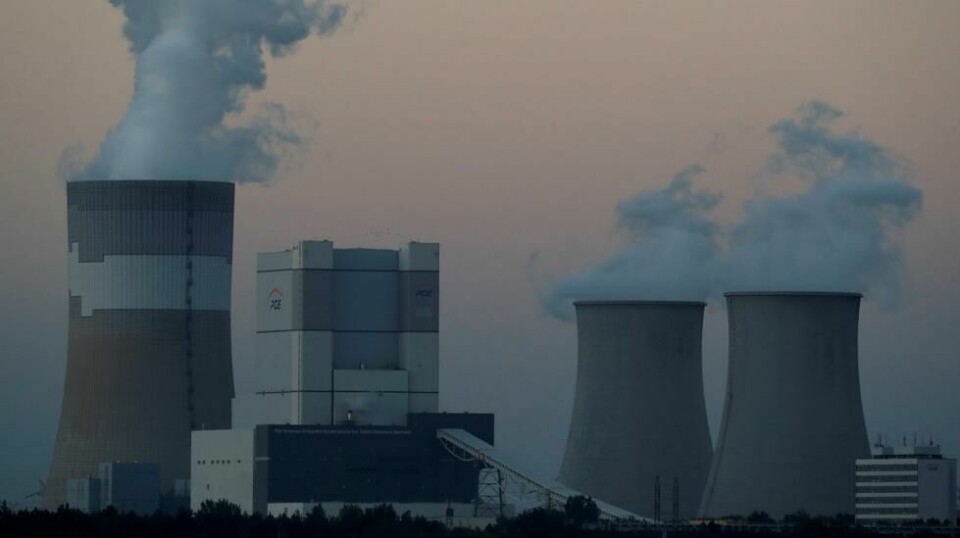 KRAFTPRODUKSJON: Utslipp fra energisektoren veier tungt. Her verdens største kullkarftverk, PGEs Belchatow i Polen, fotografert 12. september 2018.