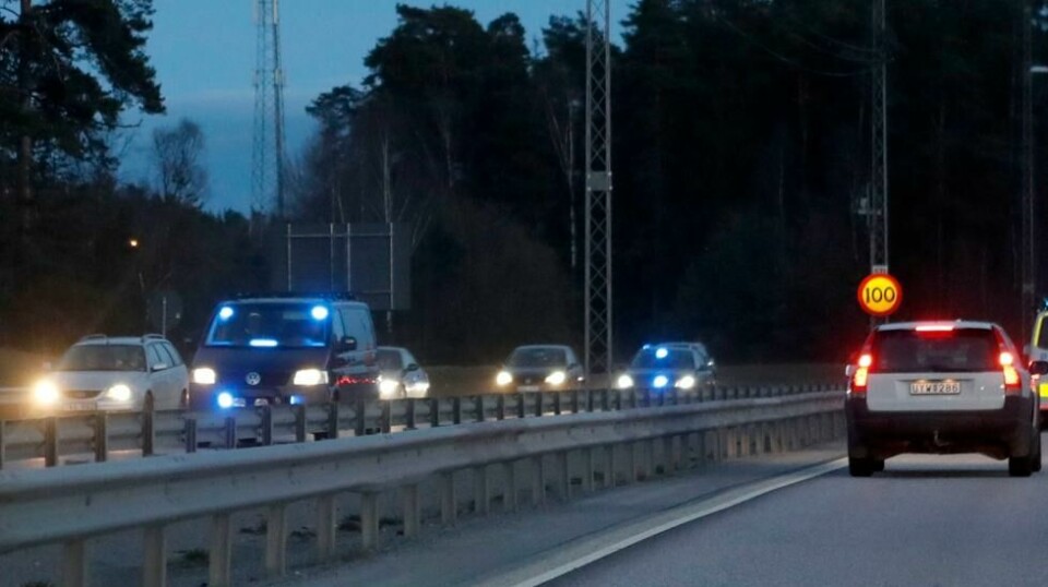 Illustrasjonsfoto fra trafikken i Stockholm.