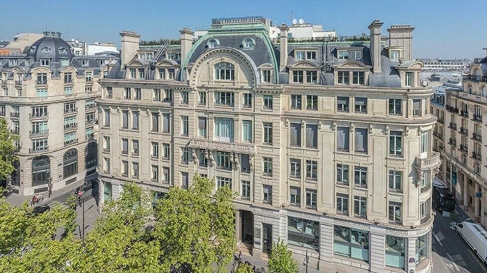 LITT DITT: Her er siste tilskudd til Oljefondets internasjonale eiendomsinvesteringer, 6-8 Boulevard Haussmann i Paris.