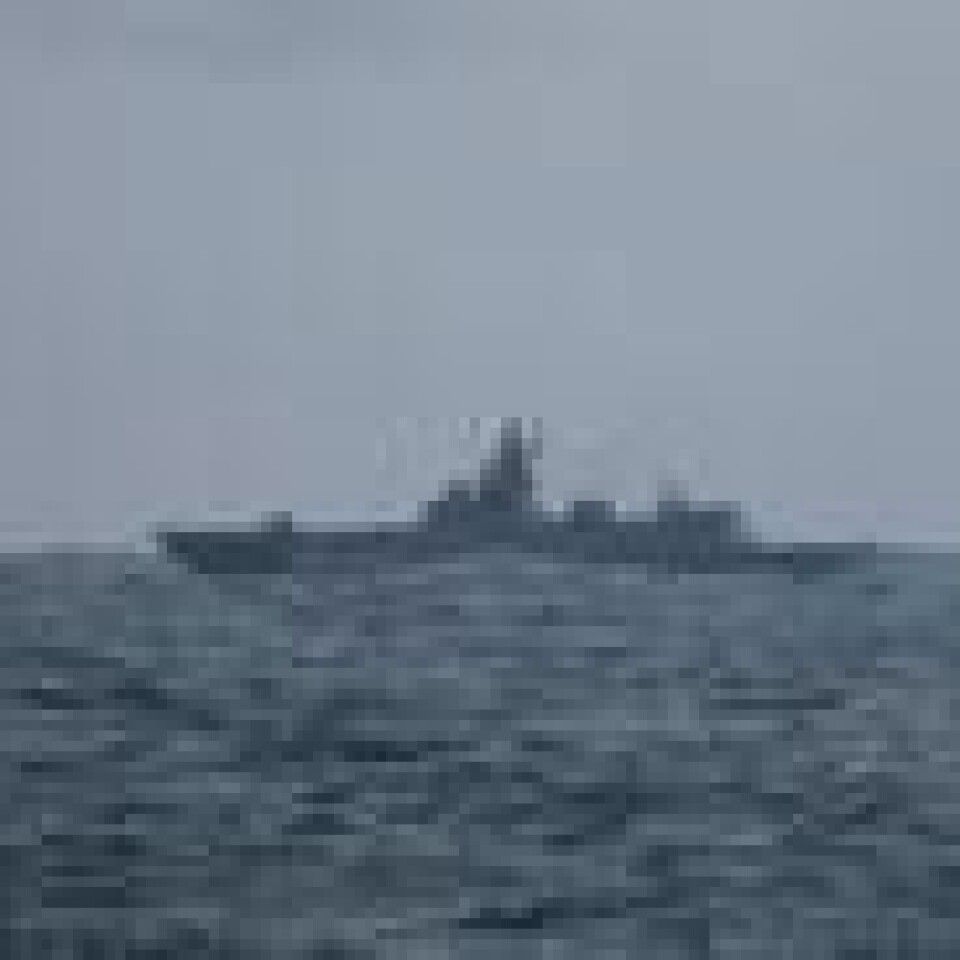 Forsvaret forteller at de er kjent med den russiske aktiviteten i Nordsjøen. Forsvaret forteller at de er kjent med den russiske aktiviteten i Nordsjøen. Foto: Forsvaret