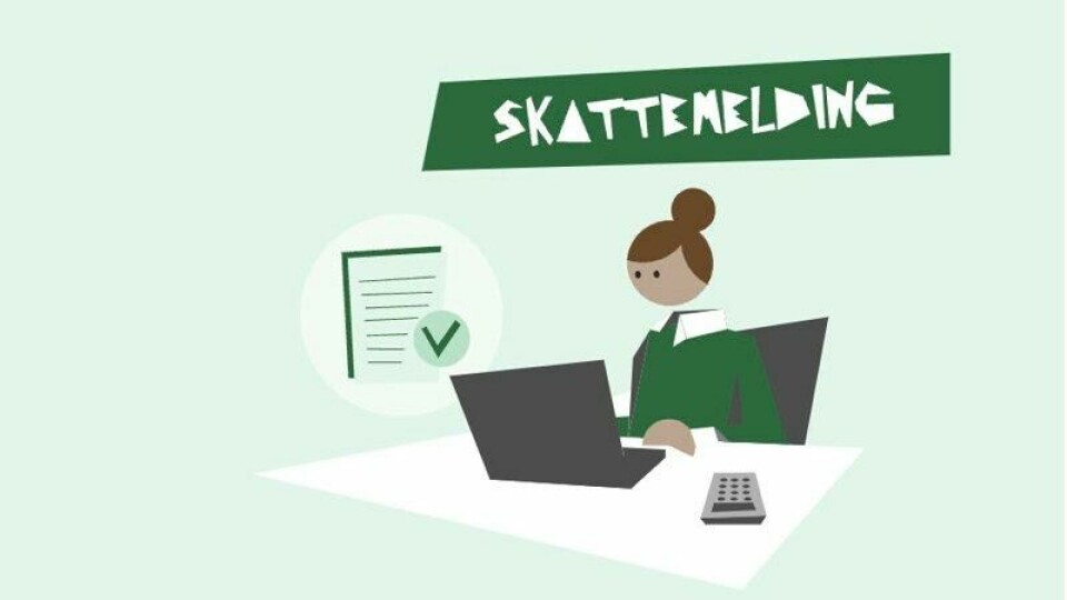 Denne meldingen har mange fått. Men det var ikke meningen at barn skulle få noe fra Skatteetaten.