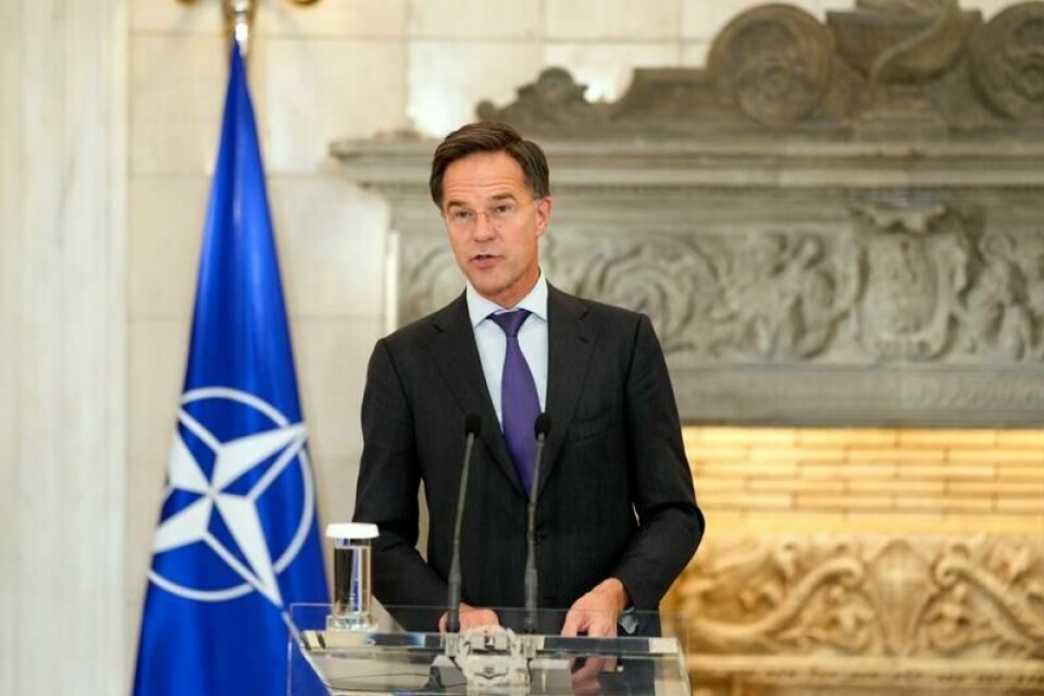 Natos generalsekretær Mark Rutte ber Ukrainas allierte om mer våpenstøtte.