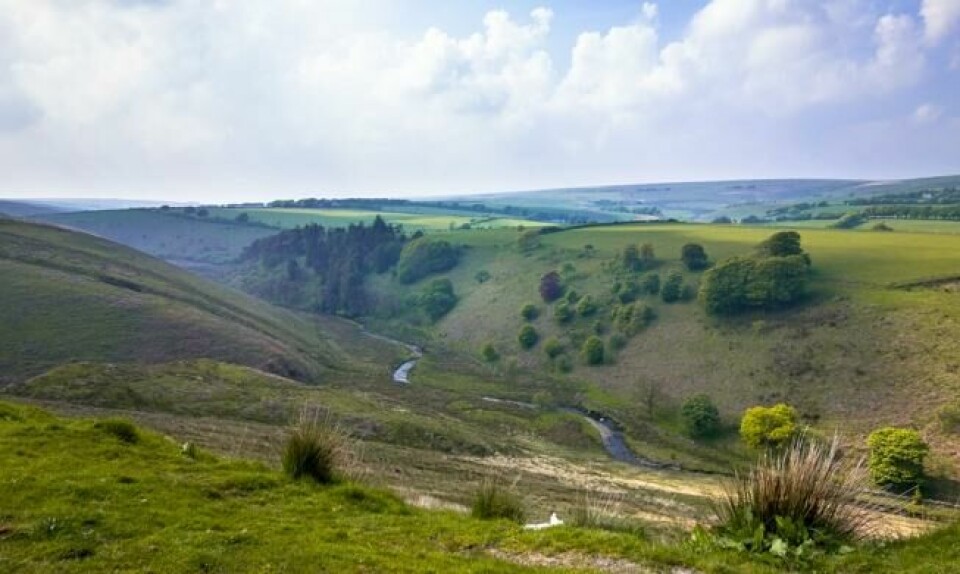 Nasjonalparken Exmoor i det sørvestlige England er betraktet som en av Storbritannias vakreste. Her er det gjort flere observasjoner av «Beistet fra Exmoor». Foto: Stuart Allen/Flickr Nasjonalparken Exmoor i det sørvestlige England er betraktet som en av Storbritannias vakreste. Her er det gjort flere observasjoner av «Beistet fra Exmoor». Foto: Stuart Allen/Flickr