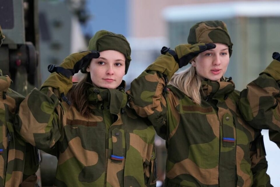 Prinsesse Ingrid Alexandra avtjener sin førstegangstjeneste på Skjold leir. / / POOL Prinsesse Ingrid Alexandra avtjener sin førstegangstjeneste på Skjold leir. Foto: Fredrik Varfjell / NTB/ / POOL Foto: Fredrik Varfjell / NTB