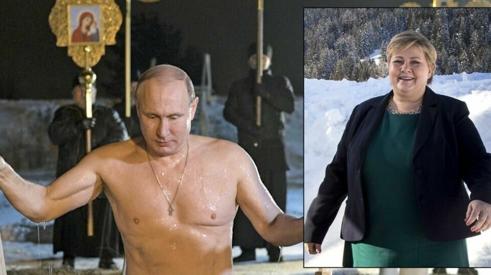 Tirsdag møtes Vladimir Putin og Erna Solberg. Russerne vil ta opp «praktiske aspekter» ved deres tilstedeværelse på Svalbard.