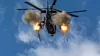 Et russisk helikopter fyrer løs mot ukrainske stillinger. Bildet ble delt av det russiske forsvarsdepartementet i oktober 2022. Foto: Det russiske forsvarsdepartements pressetjeneste / AP / NTB