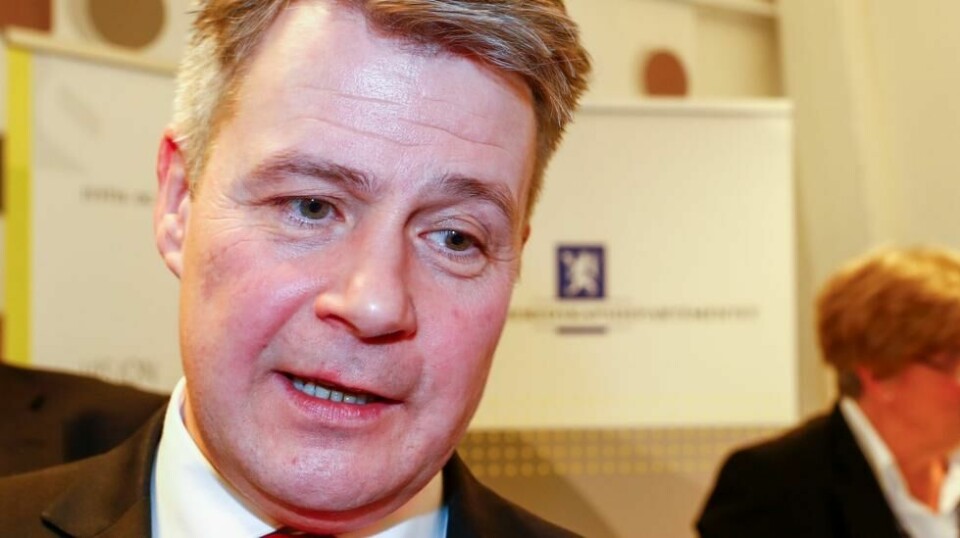 AVVISER GRENSEKONTROLL: – Full grensekontroll slik Sp krever, vil koste milliarder, framholder justis- og beredskapsminister Per-Willy Amundsen (Frp).