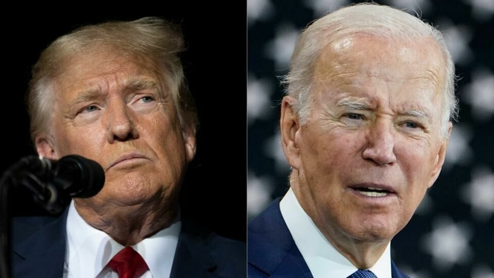 Blir det tidligere president Donald Trump eller nåværende president Joe Biden som vinner årets presidentvalg? Blir det tidligere president Donald Trump eller nåværende president Joe Biden som vinner årets presidentvalg? Foto: AP / NTB