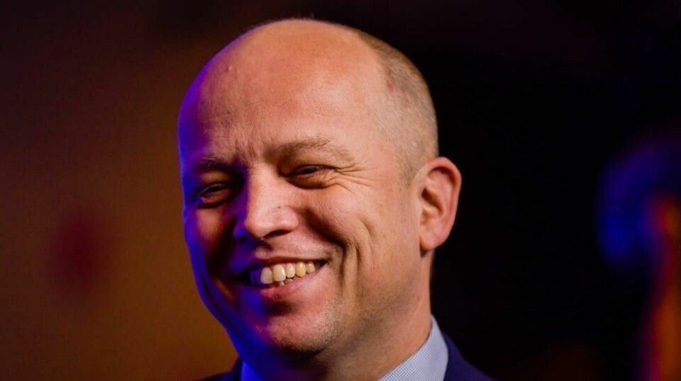 Senterpartiet og Trygve Slagsvold Vedum kan smile for solid oppgang på januarmålingen til ABC Nyheter og Altinget.