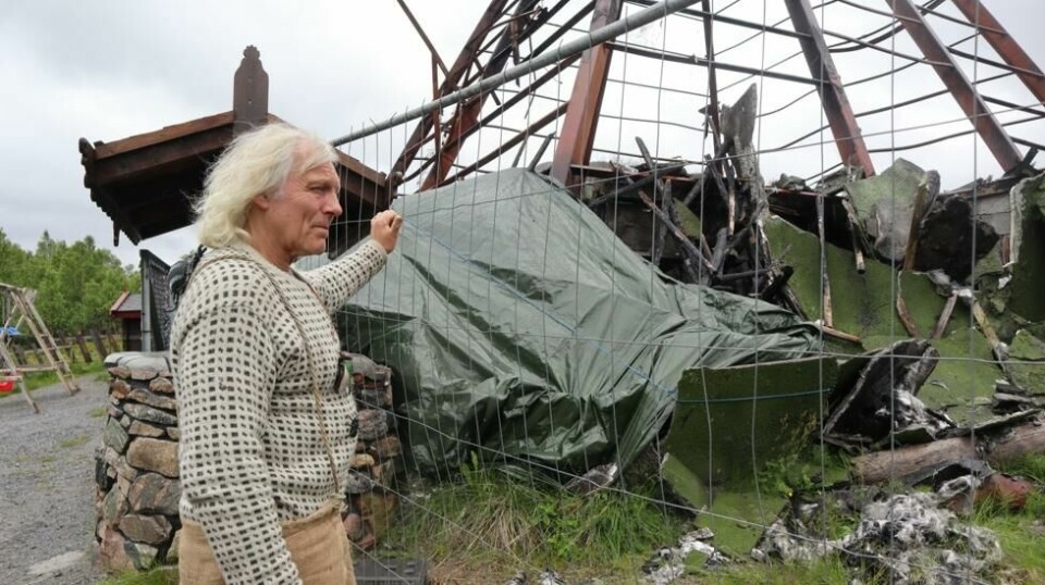 I tre måneder har Leif Rubach måttet leve med tapet av sitt livsverk, Senjatrollet. Han synes fremdeles det gjør vondt å se på ruinene av 27 års arbeid og innsats.